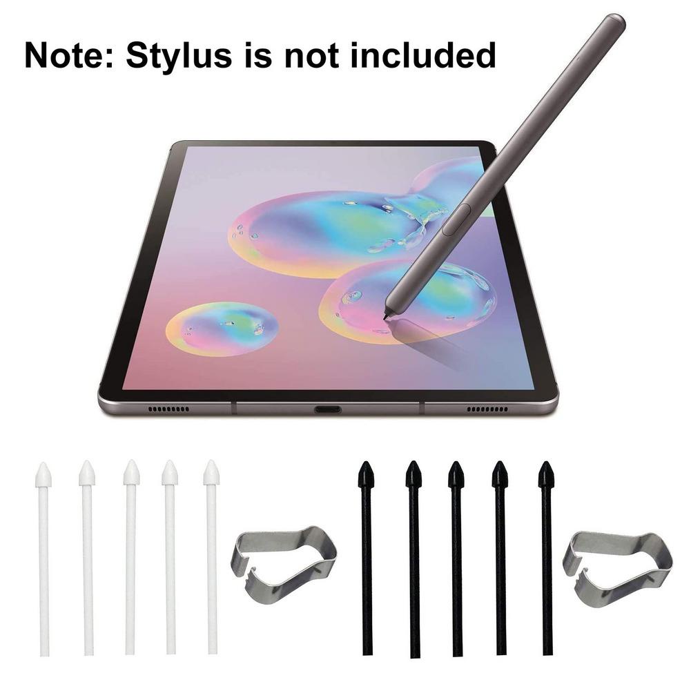Ảnh Fonken 5 CÁI Stylus S Pen Mẹo Bộ công cụ nạp lại bút cho Samsung-Galaxy Tab S6 / Tab S7 S6 lite S8 + Note 10 20 Đầu bút Stylus 4