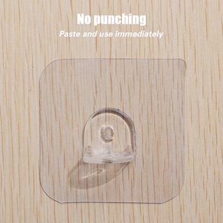 Kệ Nhựa Dán Tủ Quần Áo Tự Dính Trong Suốt 6/7CM