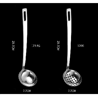 Bộ Ăn Lẩu gồm 1 vợt, 1 vá(muôi),1 giá đỡ dùng ăn lẩu, sang trọng,lịch sự trên bàn tiệc