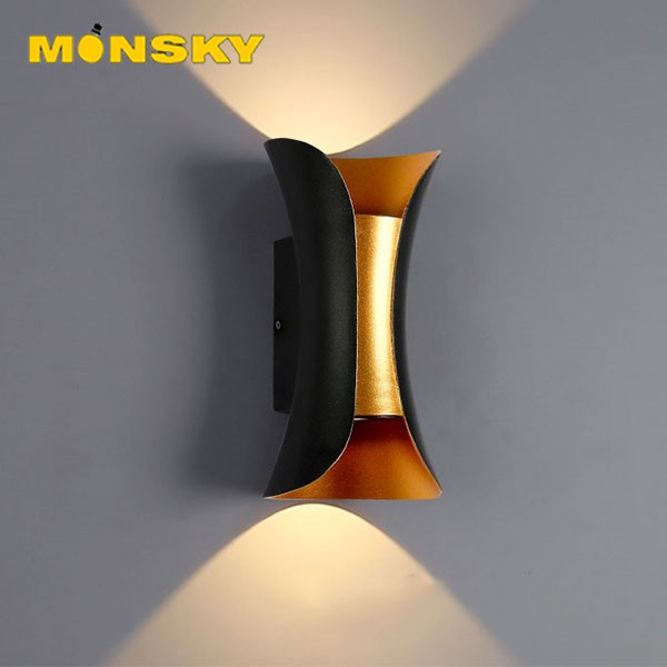 Đèn tường LED MONSKY kiểu dáng độc đáo, sáng tạo.