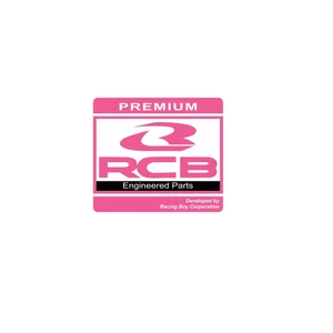 Tem dán phuộc RCB Racingboy hồng. Decal cao cấp chống nước không bay màu