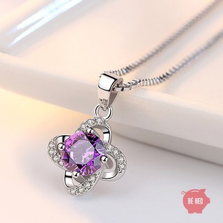 Bộ trang sức 🌺FREESHIP🌺 Bộ trang sức nữ Dây chuyền Bông tai 4 cánh BHB24