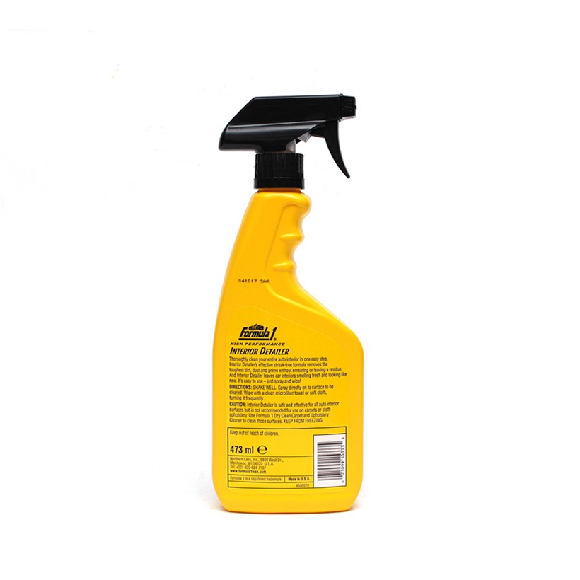 Bảo Vệ & Đánh Bóng Nội Thất Xe Đa Năng FORMULA 1 615333 473ml Phù Hợp Cho Nhiều Dòng Xe Ô Tô Xe Hơi Xe Tải