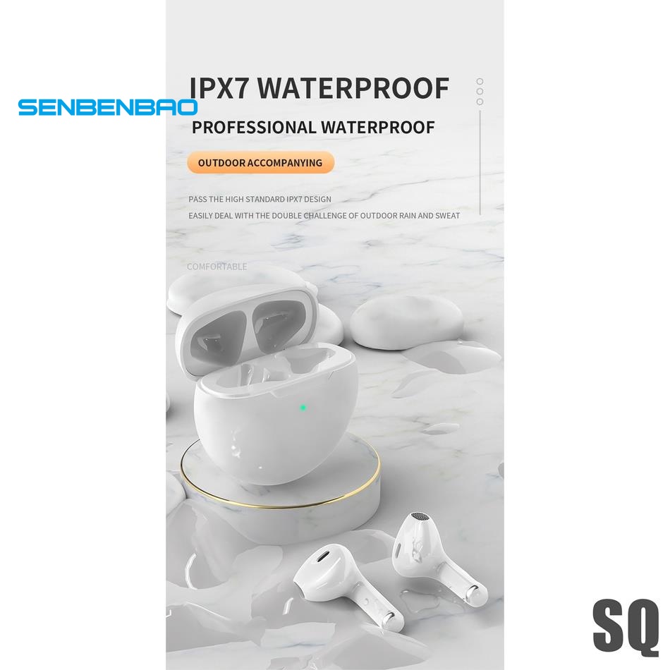 Tai Nghe Bluetooth Không Dây Pro6 TWS Pro 6 Chống Thấm Nước Chất Lượng Cao