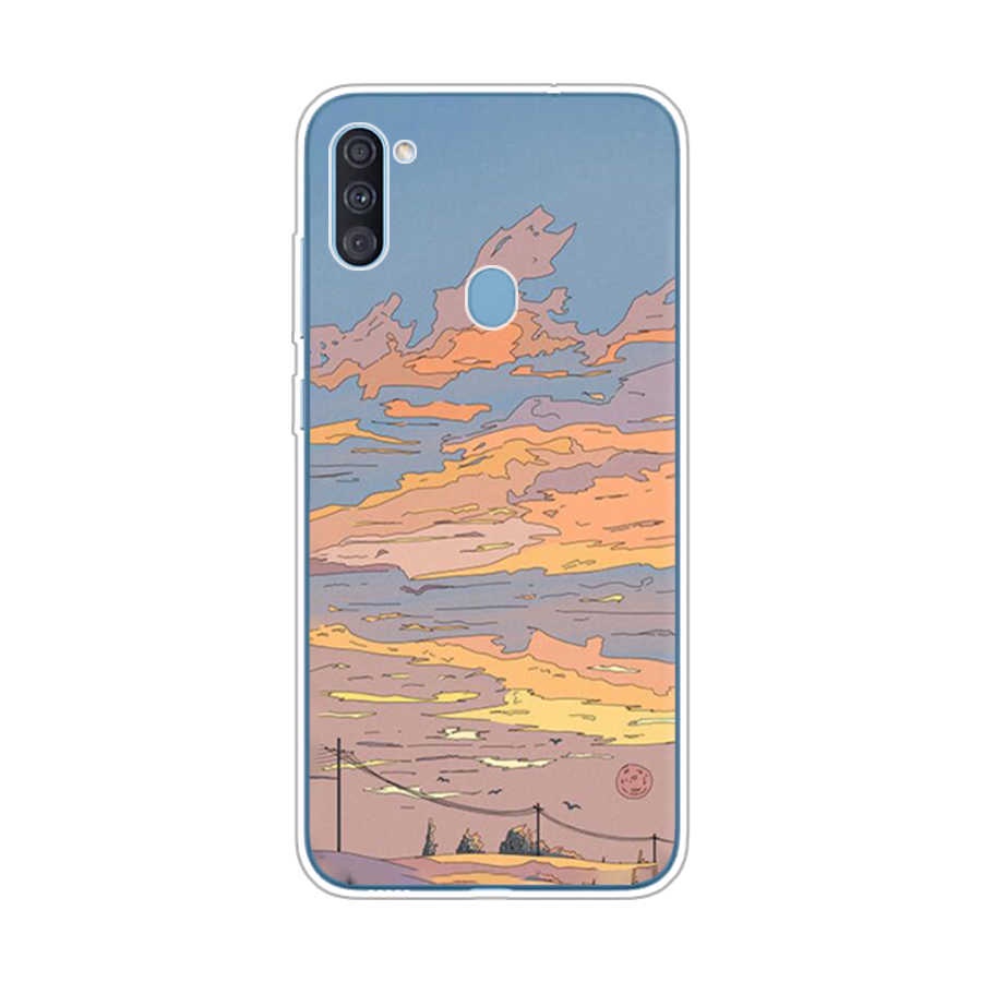 Ốp Điện Thoại TPU Dẻo In Họa Tiết Độc Đáo Thời Trang Cho Samsung Galaxy a02 M02 a02s M02s a10s a11