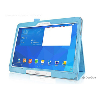 Bao da máy tính bảng thiết kế dạng gập kiểu dáng thời trang cho Samsung Galaxy Tab 4 10.1 SM-T530 T531 T535 T537