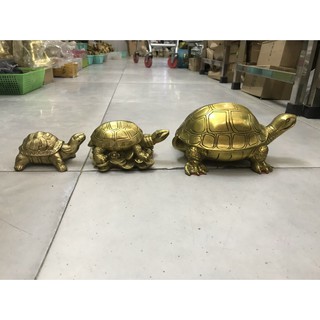 Tượng Rùa Kim Quy Mai Bóng  Trừ Ta  Vật Phẩm Phong Thuỷ Bằng Đồng