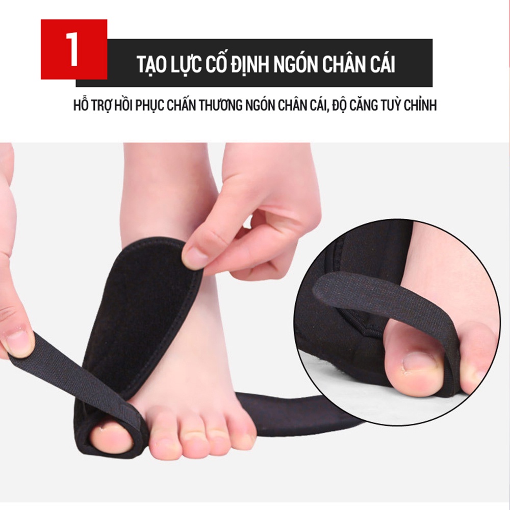 Ảnh Nẹp bàn chân hỗ trợ định hình ngón chân cái GoodFit GF617A 3