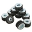 Yoo 10 Chiếc Cao Su Đa Năng Grommet Bộ Hai Mặt Đóng Cao Su Grommet Fairing Bolt Bushing Đệm Giảm Áp Lực