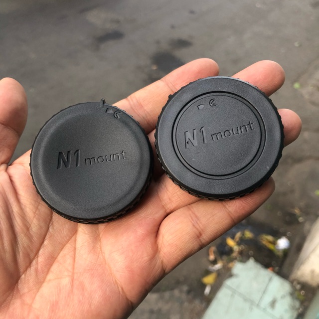 Bộ Cap (nắp) Body + Cap Đuôi Lens Máy Ảnh Mirroless Nikon-1 | Shopee ...