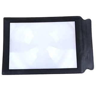 Kính Lúp Khổ A4 Hỗ Trợ Đọc Sách Tiện Dụng Cho Gia Đình / Văn Phòng