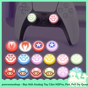 NsPro/Ps5/Ps4/Xbox Series X Bọc Nút Analog Tay Cầm Controller Luminious Dạ Quang Light At Night