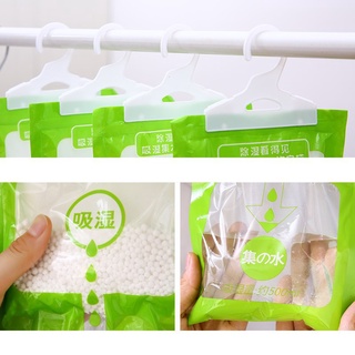 SET 5 Túi Hút Ẩm - Gói Hút Ẩm Quần Áo 2 Ngăn Chống Ẩm Chống Mốc Có Móc Treo Đa Năng Siêu Hút Ẩm Cực Tốt 2253