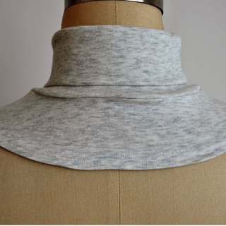 Vipdeal1 Cổ Áo Giả Cổ Lọ Bằng cotton Màu Trơn Tháo Rời Được Cho Nam Và Nữ