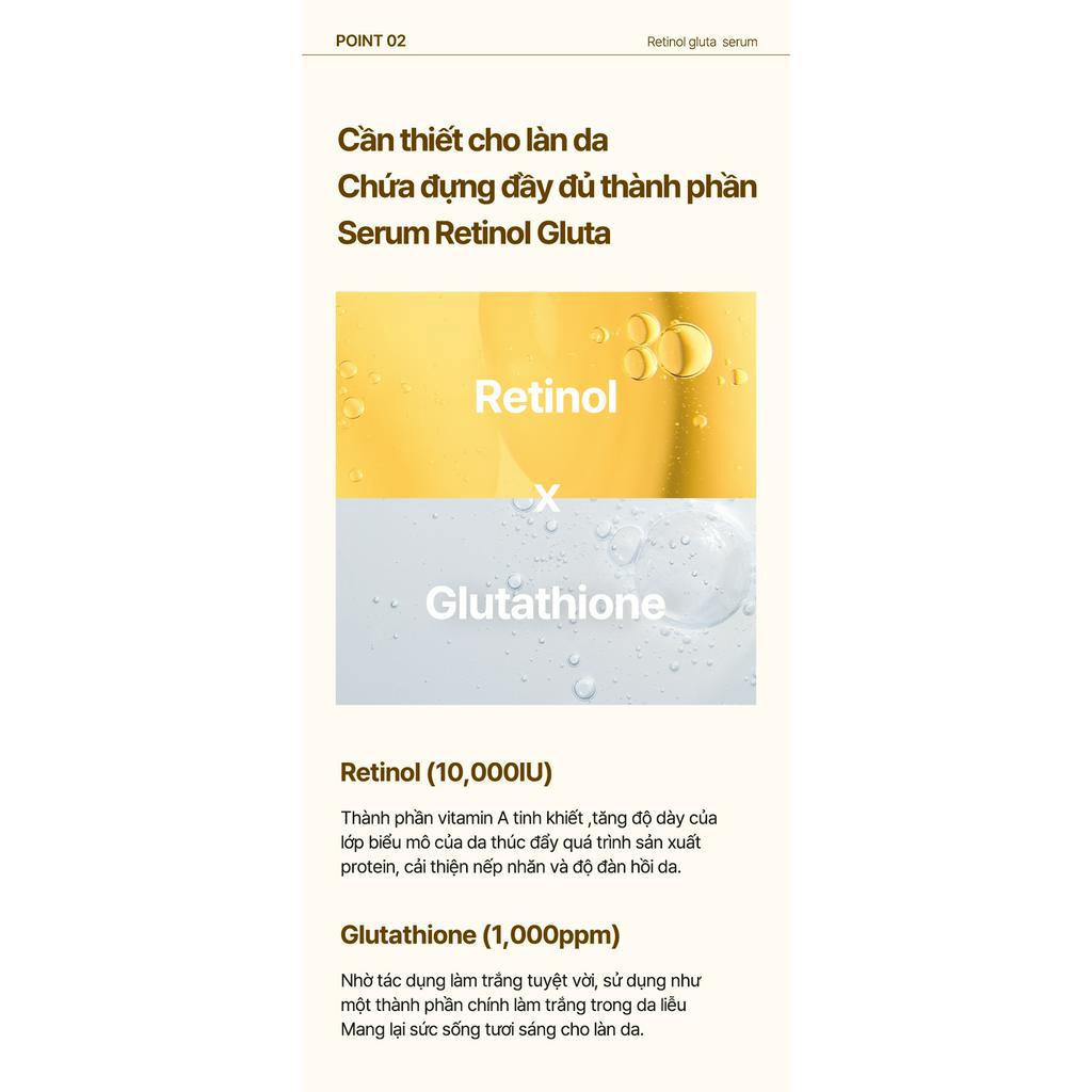Ảnh Bộ đôi Serum Retinol & Niacinamide Dưỡng Trắng Da Chống Lão Hóa Cao Cấp BERGAMO 4