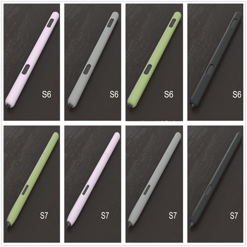 Vỏ bọc bảo vệ bút cảm ứng bằng silicone đáng yêu cho Samsung Galaxy Tab S6/ S7 S-Pen/S6 lite