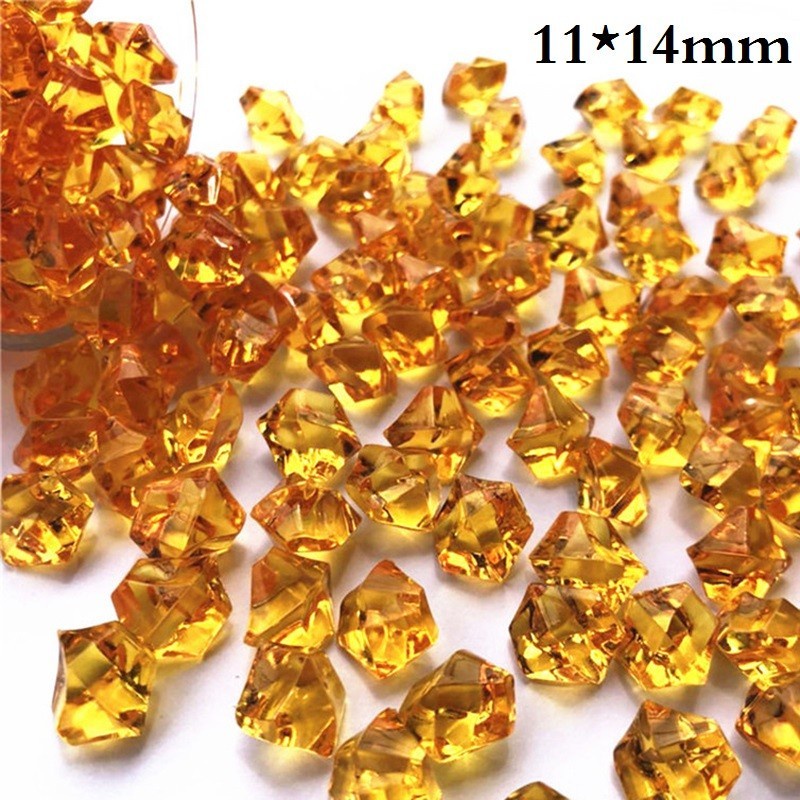 Set 150 viên đá acrylic nhiều màu sắc trang trí cây cảnh tiện dụng