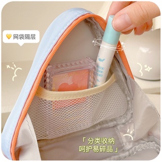 Ins Túi Đựng Mỹ Phẩm Dung Tích Lớn Ins Du Lịch Di Động Túi Bảo Quản Đơn Giản Di Động Cos
