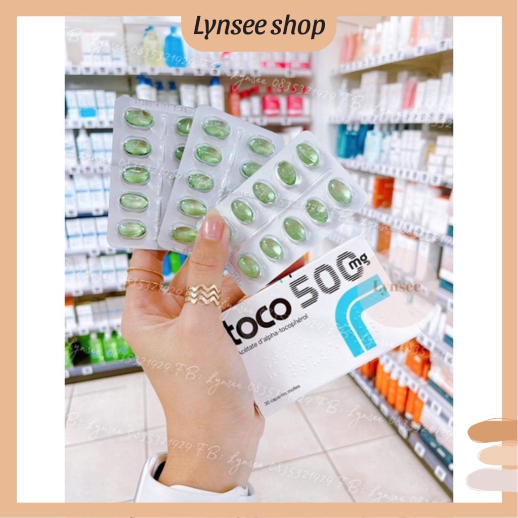 Viên Vitamin E đẹp Da Toco 500mg Shopee Việt Nam