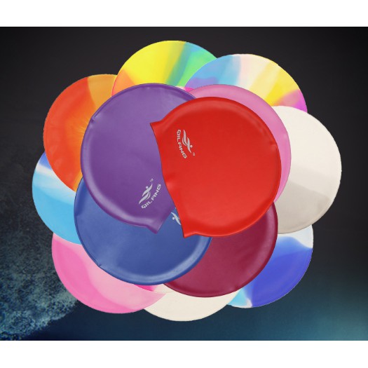 Mũ bơi 100% Silicone Qilang