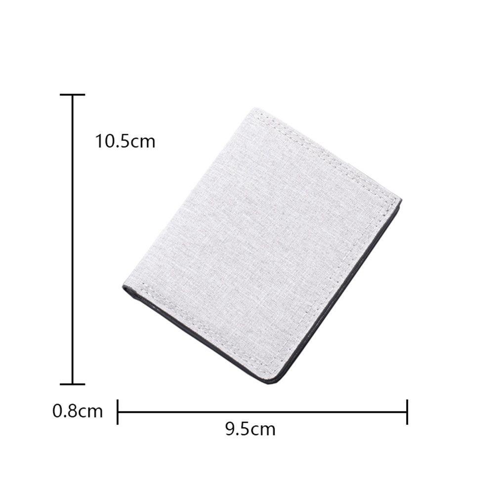 [Giá tốt nhất] Ví đựng tiền xu Mini TỰ NHIÊN Hộp đựng thẻ vải Canvas thời trang đơn giản