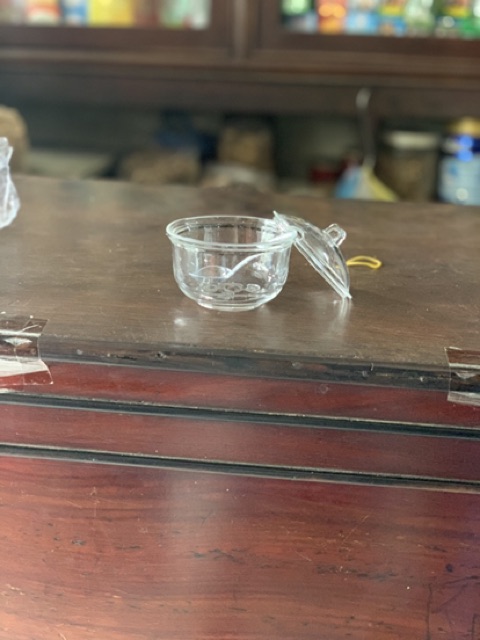 THỐ MICA TRONG ĐỰNG ỚT , SATẾ ( FATACO ) NHỎ , LỚN