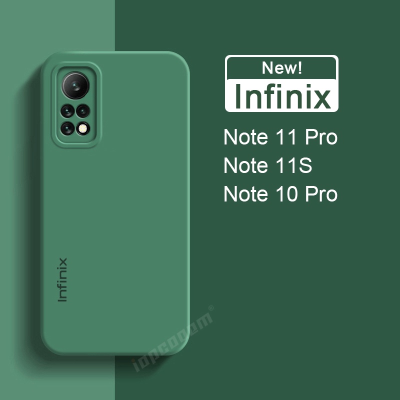 Ốp điện thoại silicon mềm thời trang mới Infinix Note 11S 10 12 VIP G88 12I Vỏ màu kẹo mờ