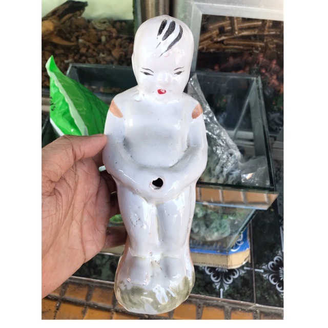 CHÚ TIỂU ĐỨNG TÈ SIZE 22CM TRANG TRÍ HỒ CÁ NON BỘ