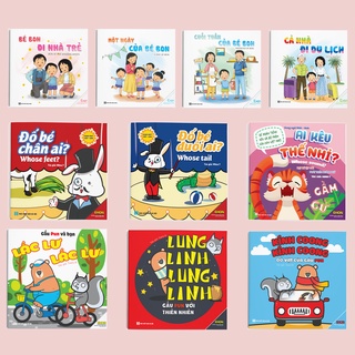 Sách Ehon Kỹ Năng Âm Thanh Nhận Biết (Combo 10 Cuốn)