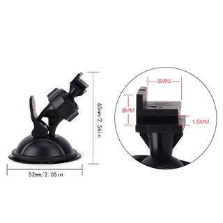 Dusur Giá Đỡ Camera Hành Trình dash cam Có Cốc Hút Gắn Kính Chắn Gió Xe Hơi Xoay 360 Độ Kèm 5 Đầu Nối Chuyển Đổi