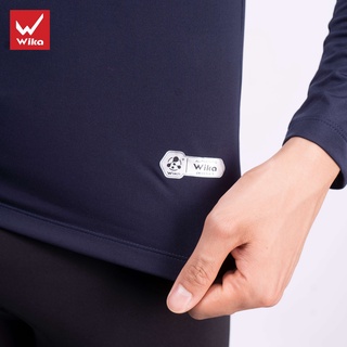 Áo  Giữ Nhiệt Thể Thao Wika Ôm Body,Vải thun lạnh: 90% Polyester, Co Giãn Thoải Mái Khi Vận Động