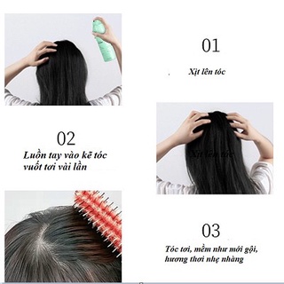 Xịt gội đầu khô cấp tốc giúp tóc bồng bềnh không dầu không bết dính suốt 8 tiếng