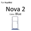 Micro SD Sim Khay Ổ Cắm Khe Cắm Hộp Đựng Cho HuaWei Nova 2 Lite 2017 LDN-AL00 AL10 AL20 TL20 Adapter Đầu Đọc Thay Thế Các Bộ Phận