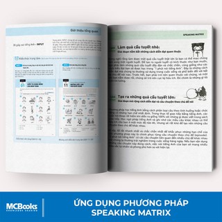Sách - 30 Giây Nói Tiếng Anh Như Gió - Speaking Matrix - Học Qua App Online