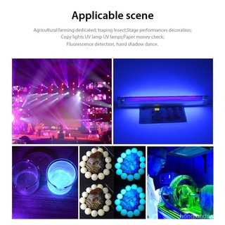 6W 8W BLB UV LED Đèn Đen T5 Ống UVA Tím Huỳnh Quang Đèn Tia Cực tím Phát Hiện Tiền Đảng Trang Trí Sân Khấu 110V 220