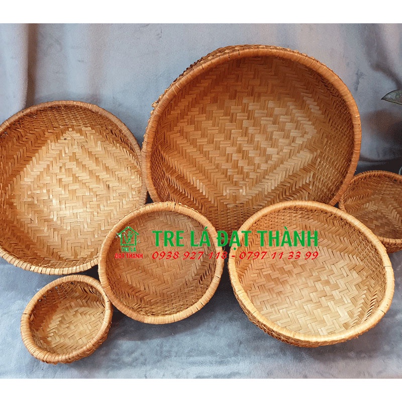 Thúng tre mini đủ size, đựng hạt, trang trí, chụp hình | Shopee Việt Nam