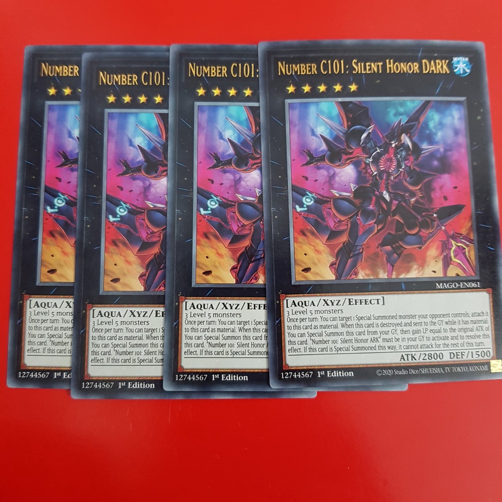 L bi Number C101: Silent Honor DARK - MAGO-EN061 - Rare 1st Edition |  Shopee Vit Nam