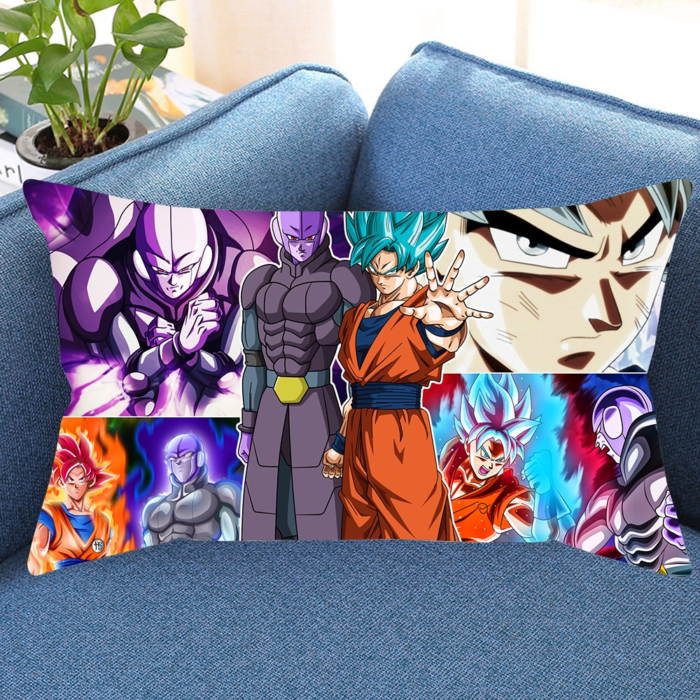 Vỏ Gối Đơn In Hình Goku Dragon Ball Chất Liệu Polyeste