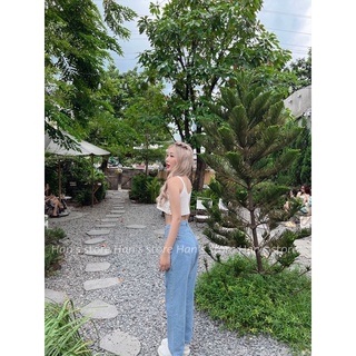 [HAN’S STORE ]QUẦN JEAN QUẢNG CHÂU ỐNG RỘNG CUT GỐI (ẢNH THẬT)