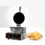 Máy làm bánh quế cuộn công nghiệp 1300W chất liệu inox không gỉ, vệ sinh dễ dàng