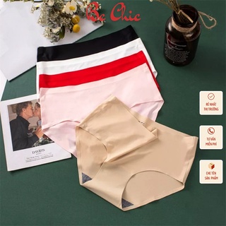 SET 5 QUẦN SU TRƠN ÉP LẠNH Q0012 CO GIÃN MỀM MỊN KHÔNG ĐƯỜNG MAY HÀNG ĐẸP  BC_CHIC LINGERIE