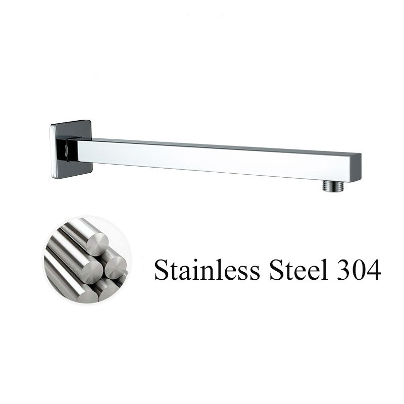 Đen / Bạc / Vàng Treo Tường Treo Trần Tay Tắm Inox 304 Chất Liệu Phòng Tắm Phụ Kiện Tắm