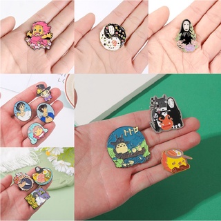 Huy Hiệu Cài Áo Hình Nhân Vật Hoạt Hình Totoro Đáng Yêu 31 "Miyazaki Hayao"