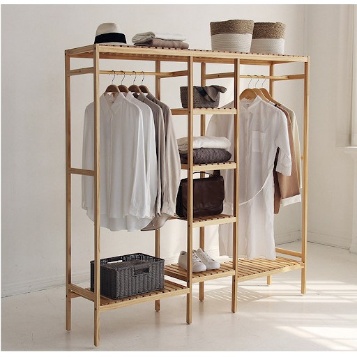 Ảnh Tủ quần áo Behomemall 3 ngăn 2