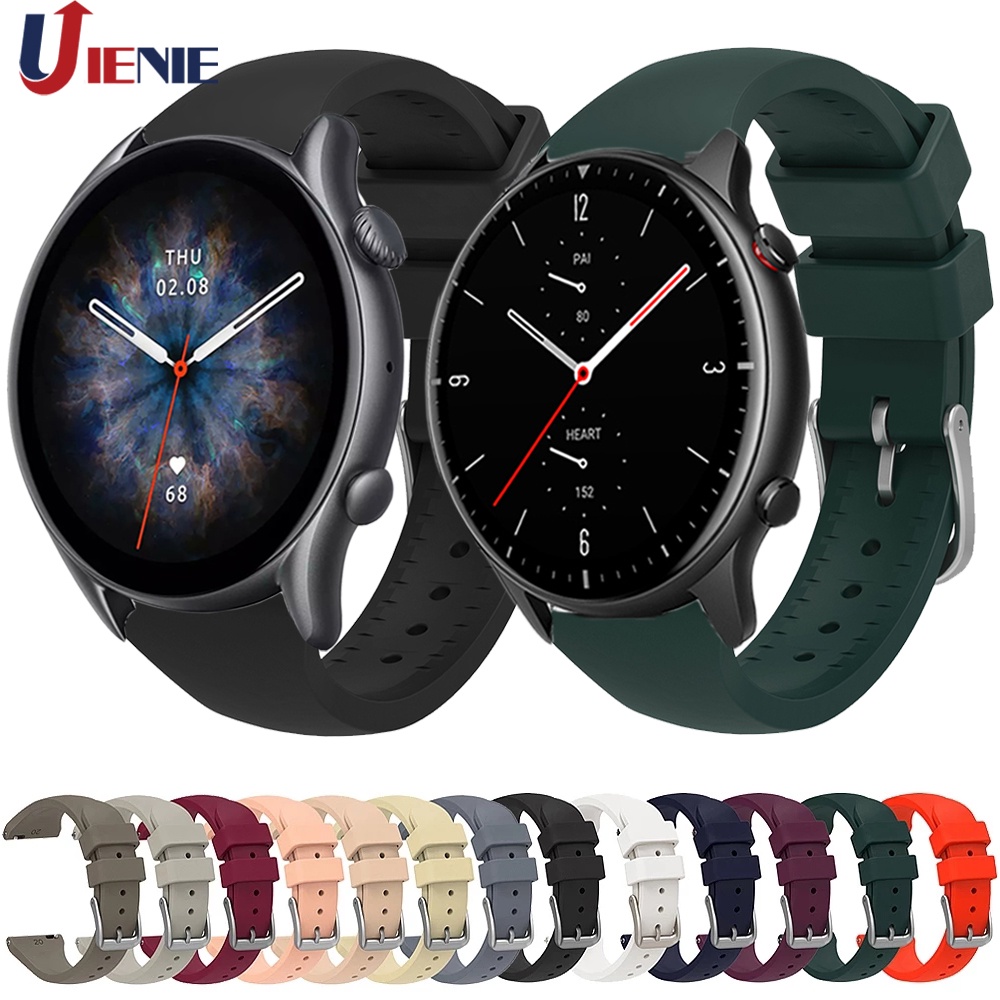 Pulseira De Aço Inoxidável, 22mm, Para Xiaomi Huami, Amazfit Gtr, 47mm, Pace Stratos 2, 3