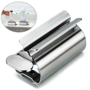 Dụng Cụ Nặn Tuýp Kem Đánh Răng Bằng Thép Không Gỉ Đa Chức Năng