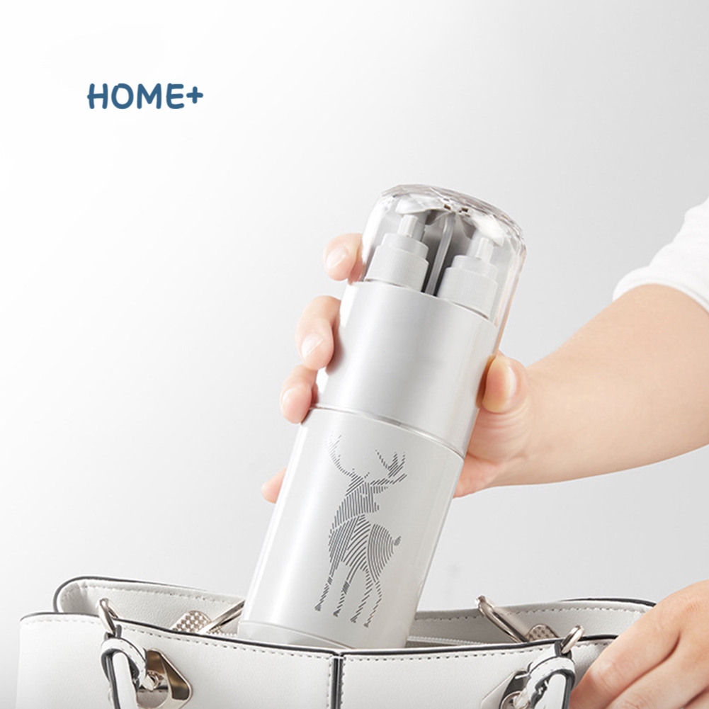 Bộ hộp đựng 5 đồ vệ sinh cá nhân tiện lợi cho du lịch
