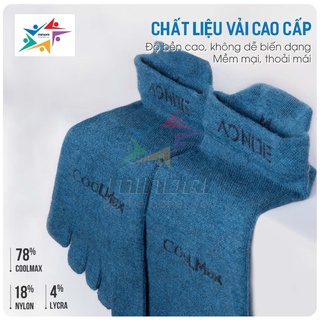 Tất Ngón Chân Vớ Xỏ Ngón Chạy Bộ Thể Thao 5 Ngón Aonijie E4801 E4802 Hạn Chế Phồng Rộp Chân