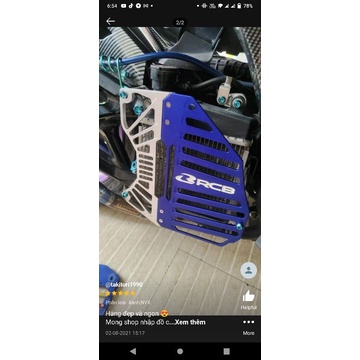 két nước RCB cho xe NVX nhôm CNC