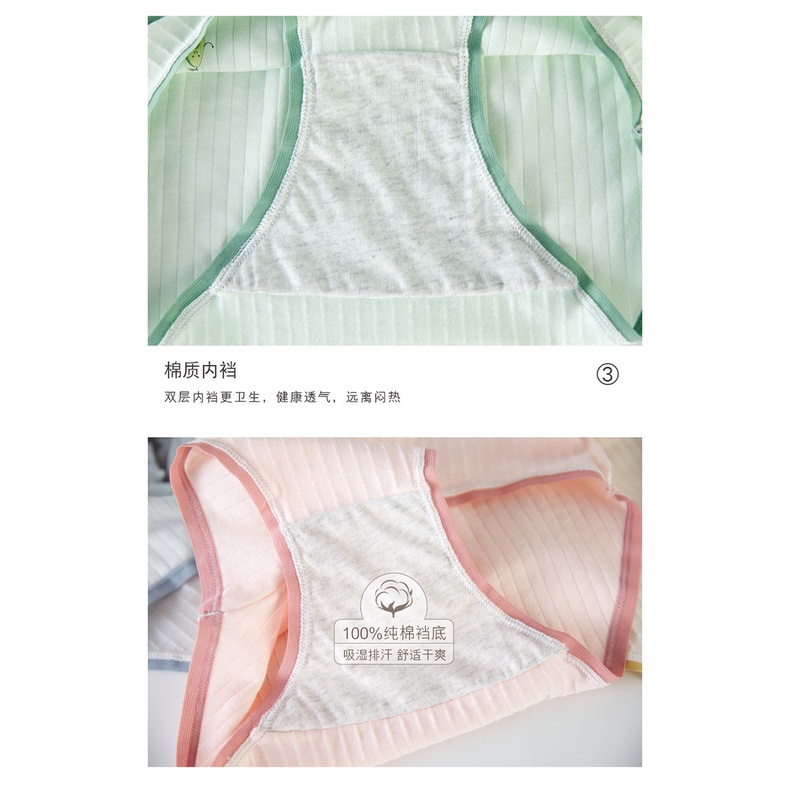 QUẦN LÓT COTTON NỮ NHIỀU MÀU